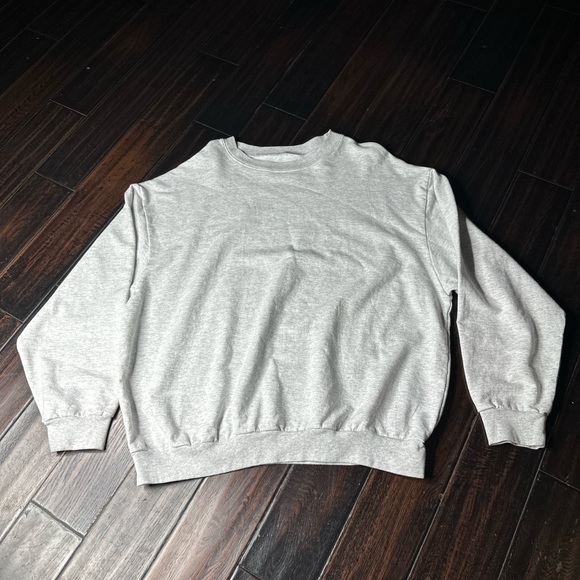 Los Angeles Apparel Sweaters - Terry cotton crewneck sweater limited edition Los Angeles Apparel casual